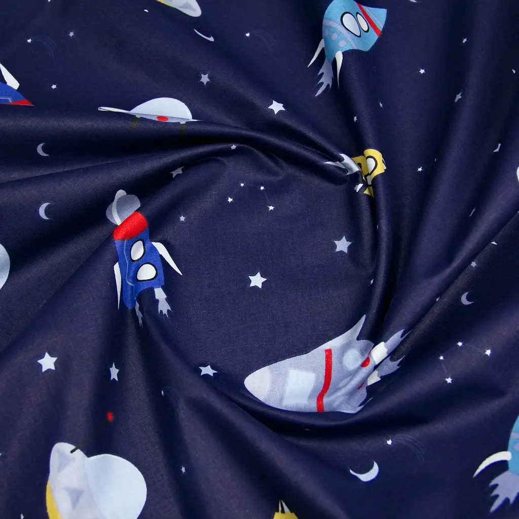 Дитяча постільна білизна в ліжечко Cosas Galaxy Night CS2 110х140 см (GalaxyNight_El80-99Summer_140) - фото 10