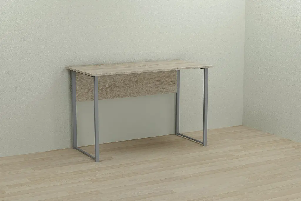 Компьютерный стол Ferrum-decor Курт 75x140x60 серый ДСП Дуб Сонома 16мм (FRD-101848) - фото 3