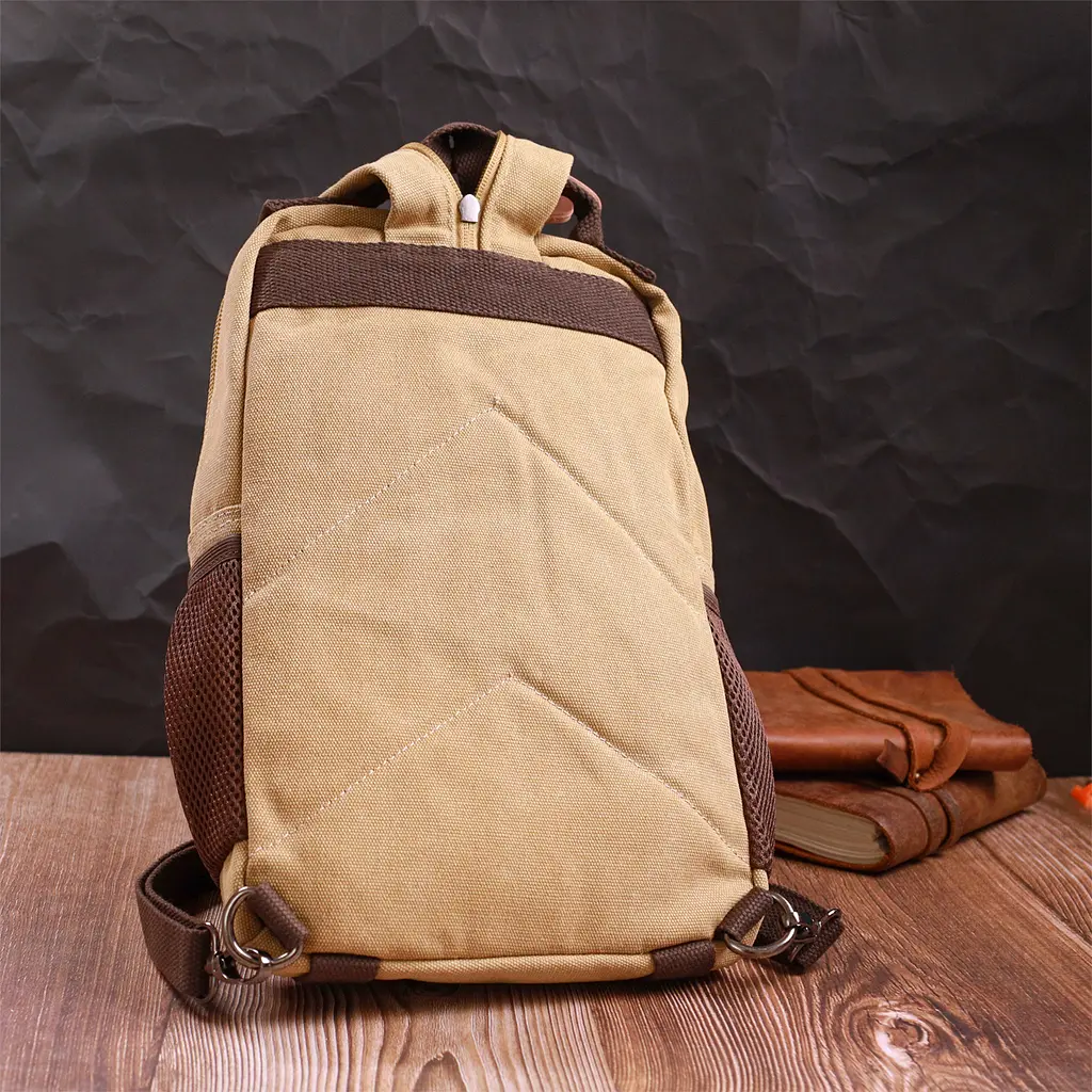 Текстильний рюкзак Vintage 21,5х34х9 см sum0023488 - фото 8