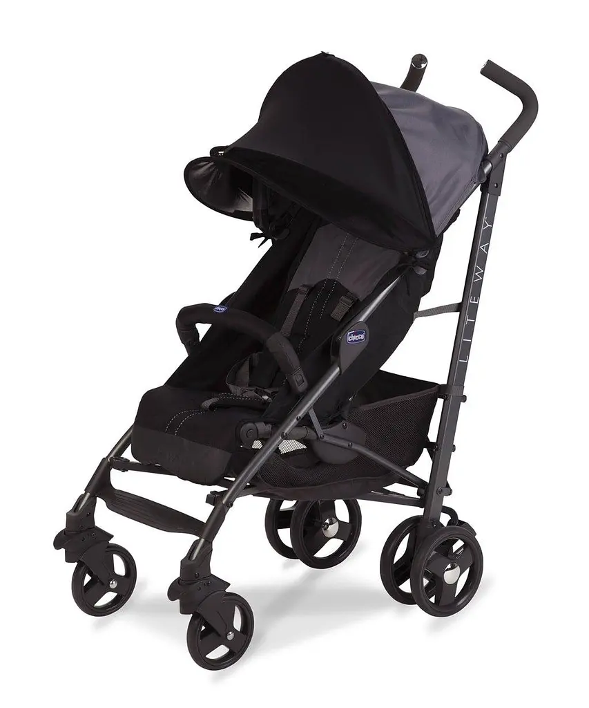Козырек с сеткой на коляску и автокресло Double Shade DoRechi Черный - фото 5