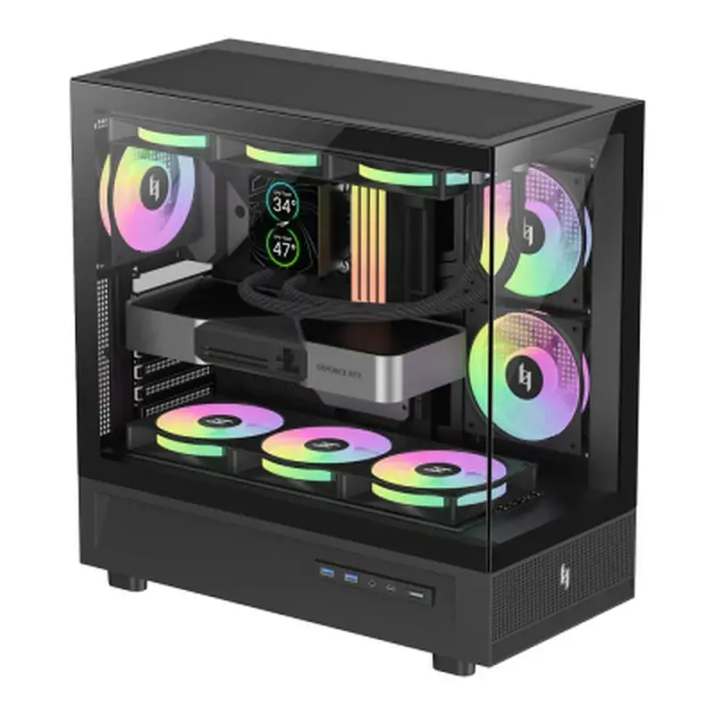 Корпус для ПК Gamemax NEX C51 BK - фото 8