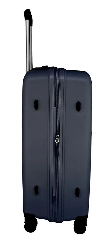 Валіза велика Carbon 65903 поліпропілен 75х50х32 см 100+13 л Сірий - фото 6