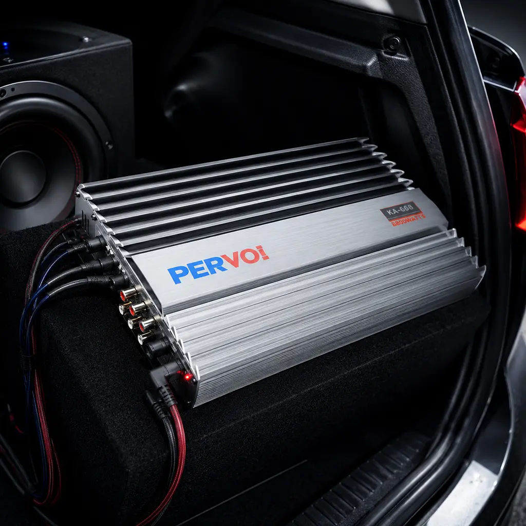 Автомобільний підсилювач Pervoi CTC-M668 / Автомобільний підсилювач 4 канальний12v - фото 2
