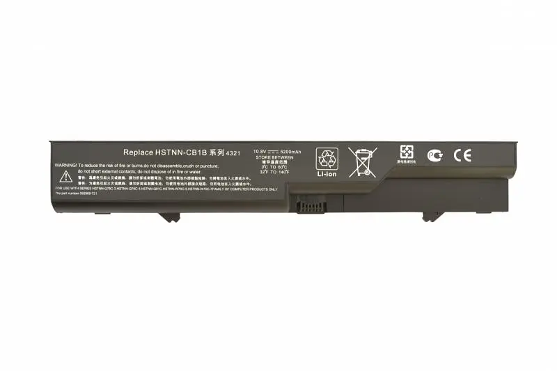 Акумулятор для ноутбука HP Compaq HSTNN-IB1A ProBook 4320s 10.8V Black 5200 mAh - фото 5