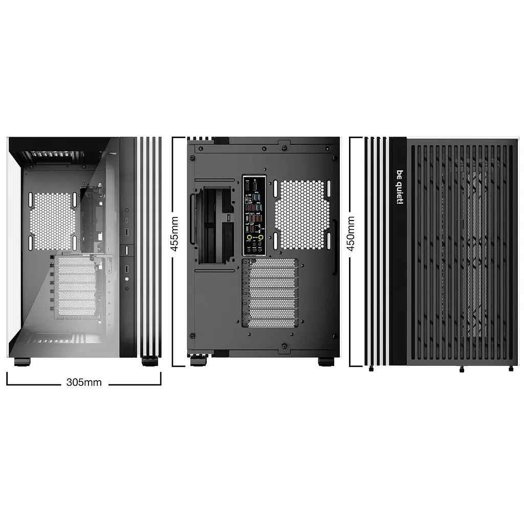 Корпус be quiet! Light Base 600 DX Black (BGW65) - фото 9