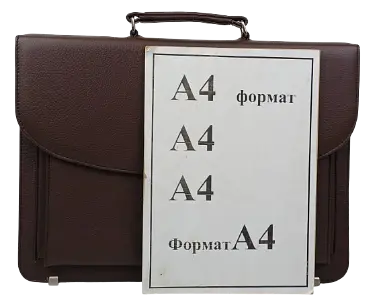 Портфель чоловічий зі штучної шкіри Exclusive, Україна коричневий - фото 9