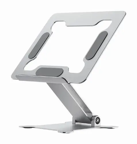 Підставка для ноутбука до 15.6" Gembird NBS-D1-03, Silver, алюмінієва
