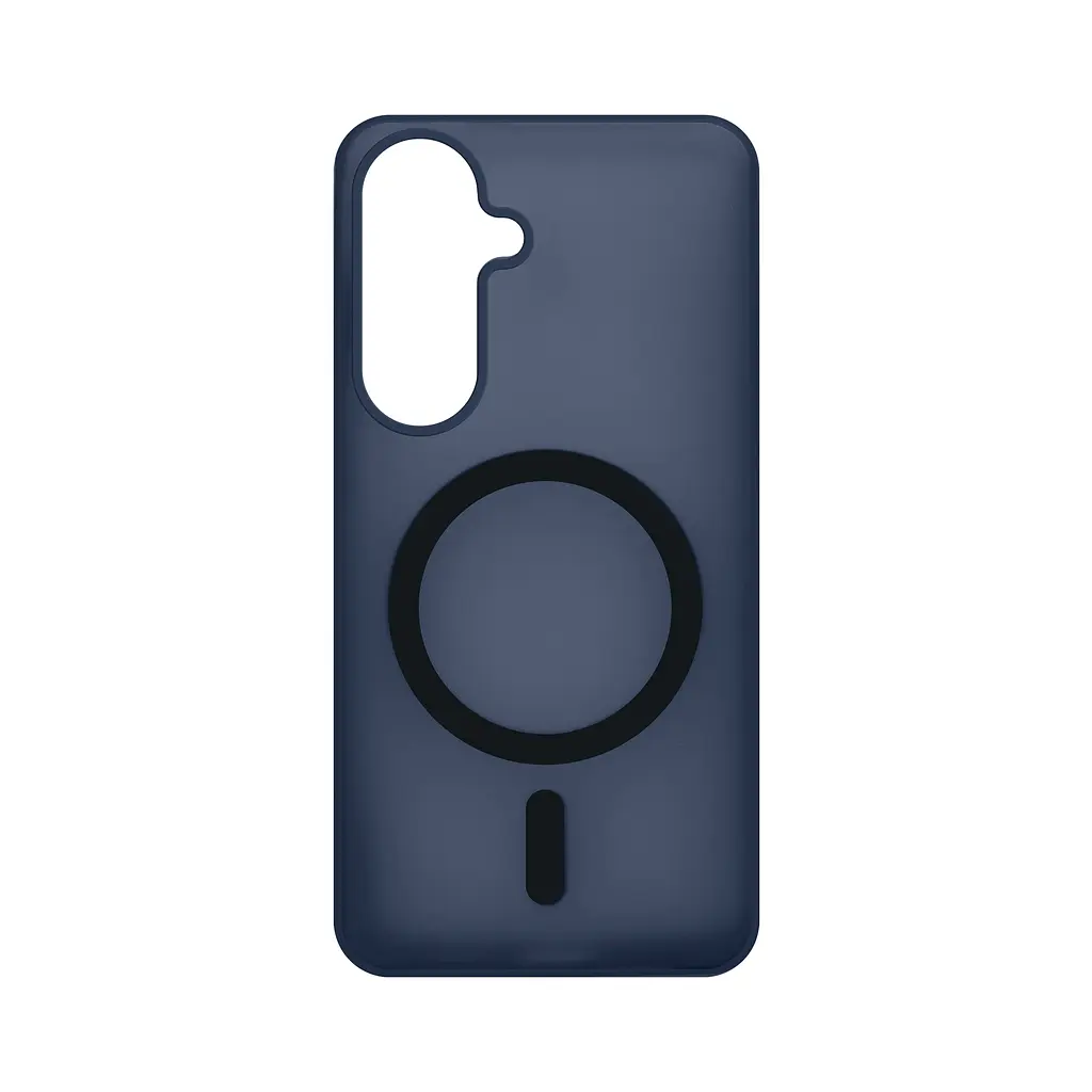Чохол MAKE Samsung S26 Silicone Aura Magnet Navy - фото 3