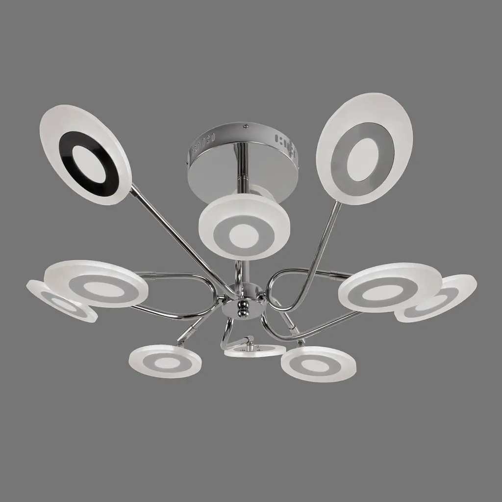 Люстра светодиодная в гостиную Sirius 8929-10 128W - фото 3