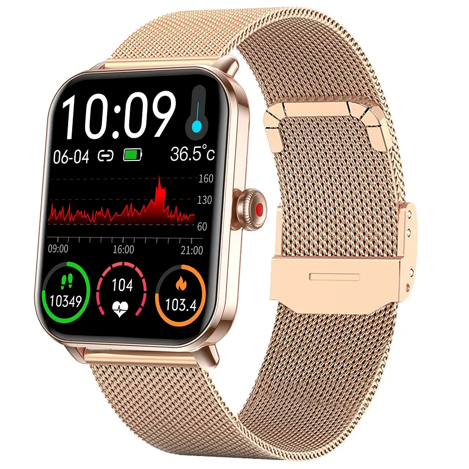 Годинник Smart Eva Gold, 2 ремінця - фото 2
