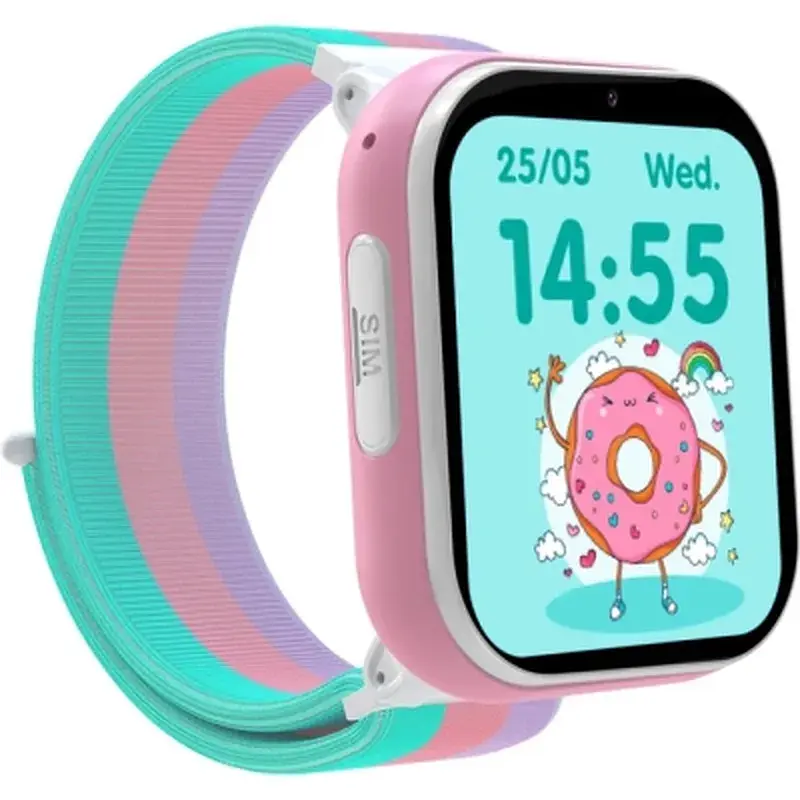 Смарт-годинник Gelius Pro GP-PK008 (Rainbow) White Kids smart watch with GPS/4G (Pro GP-PK008 (Rainbow) White) - фото 3