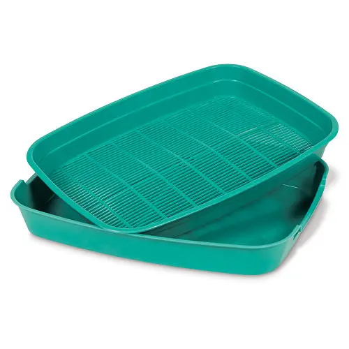 Туалет Природа №1 з сіткою для котів 34.5х26х5 см - фото 2