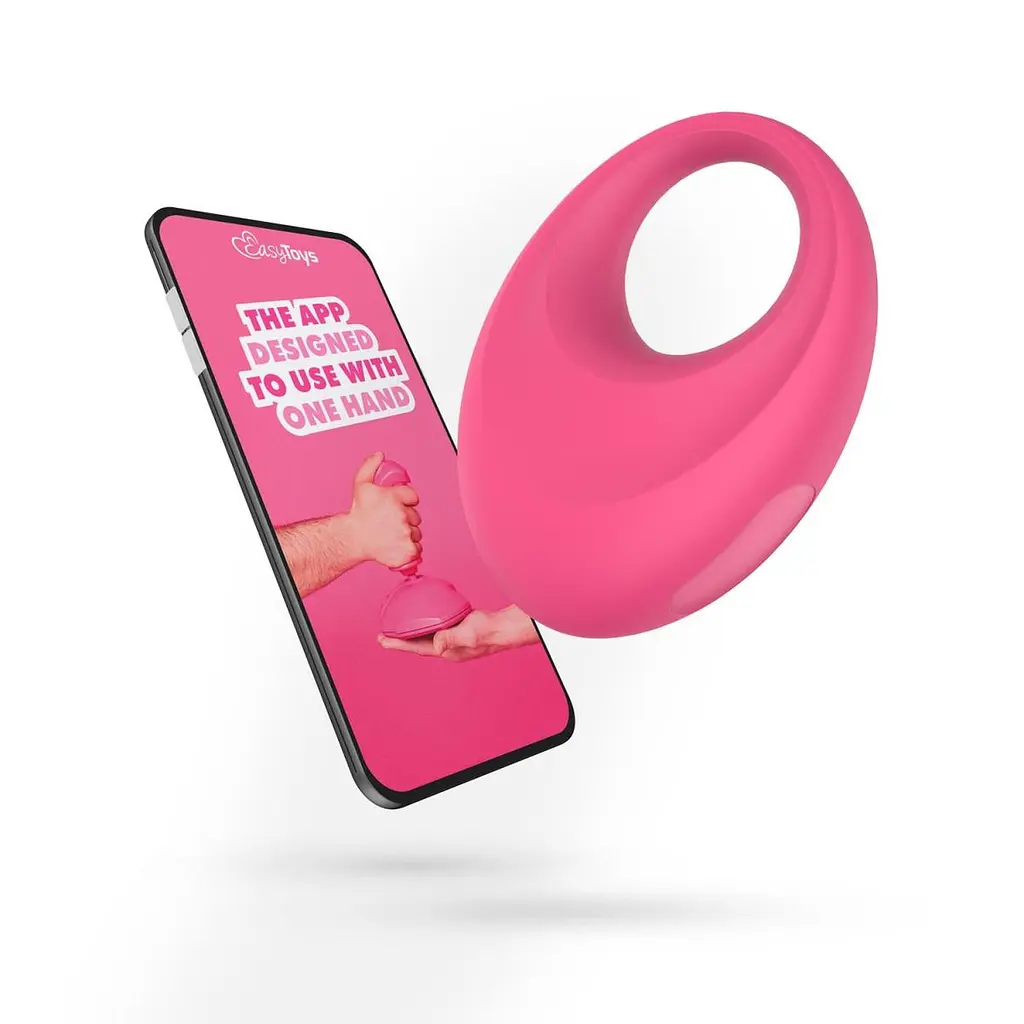 Ерекційне кільце EasyConnect Leo, 7.5 см (рожевий)
