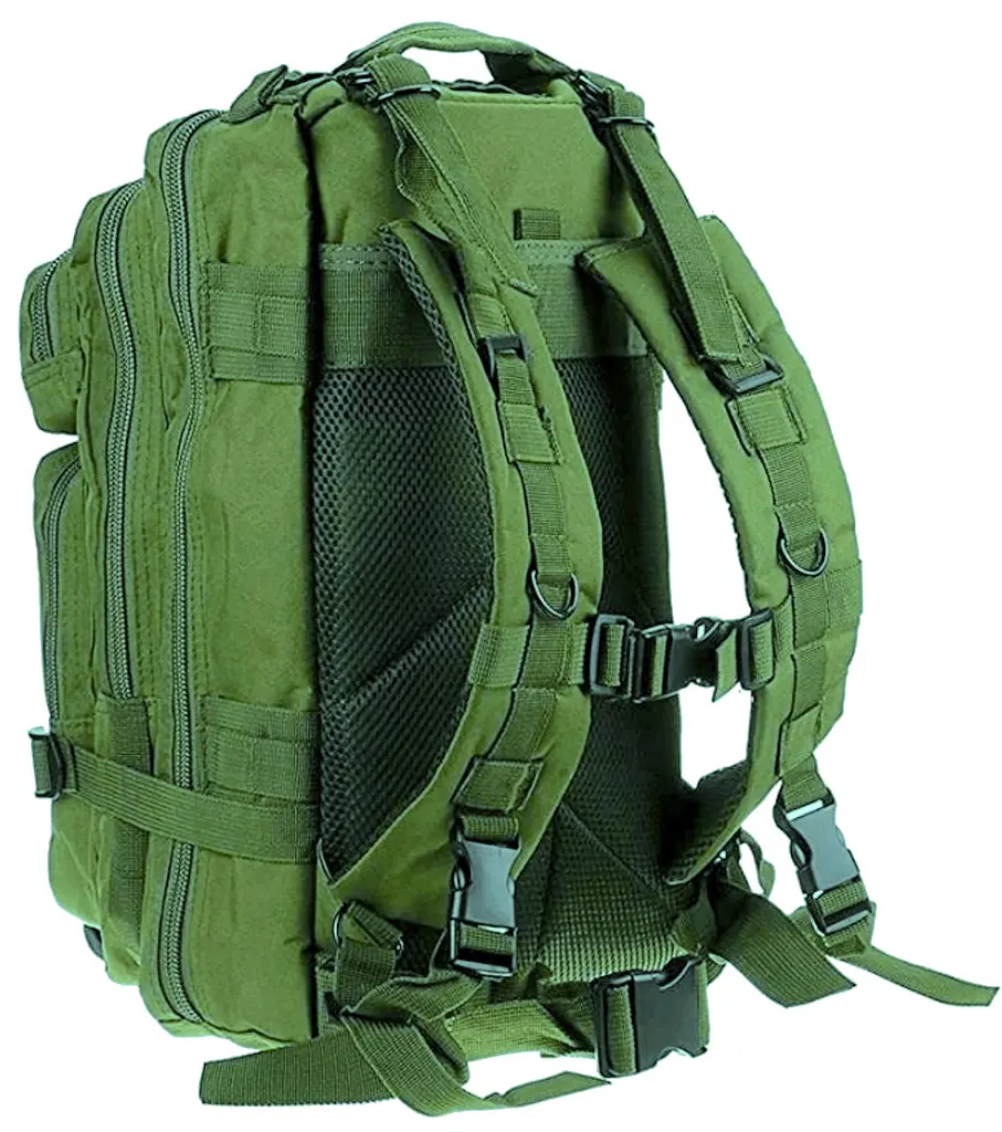 Рюкзак тактичний штурмовий армійський Nobrand 28L Хакі - фото 4