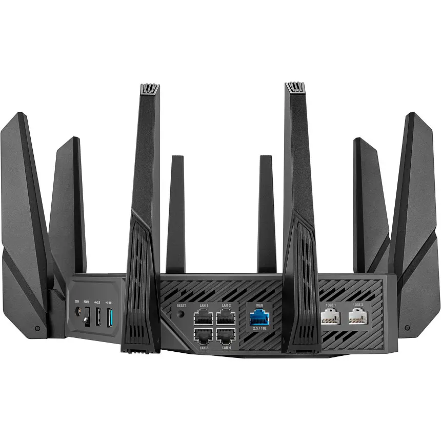 Бездротовий маршрутизатор (роутер) Asus ROG Rapture GT-AXE16000 (90IG06W0-MU2A10) [104232] - фото 6