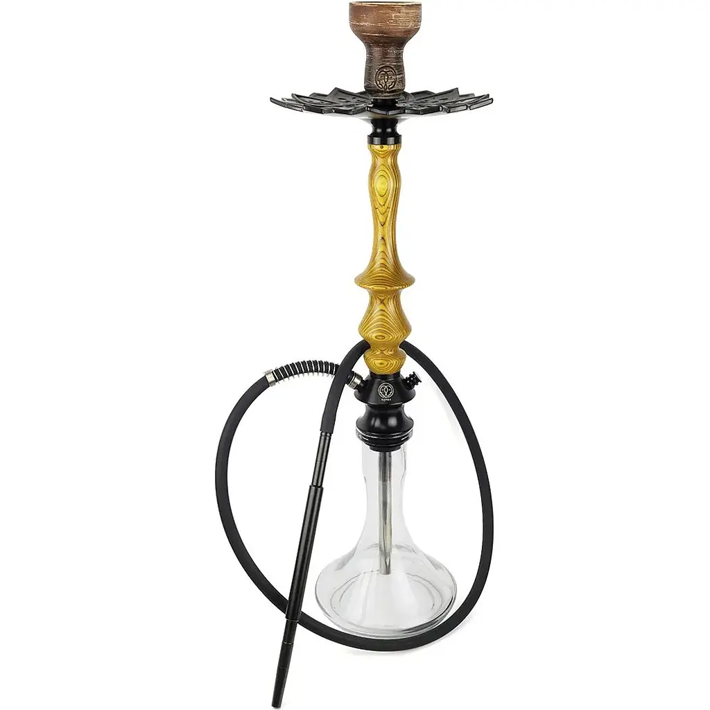 Кальян KARMA HOOKAH 3.2 Yellow (Craft Clear) - фото 2