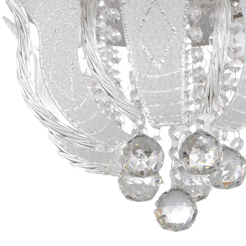 Люстра потолочная Brille торт хрустальная E14 CH (BCL-458C/3) - фото 3