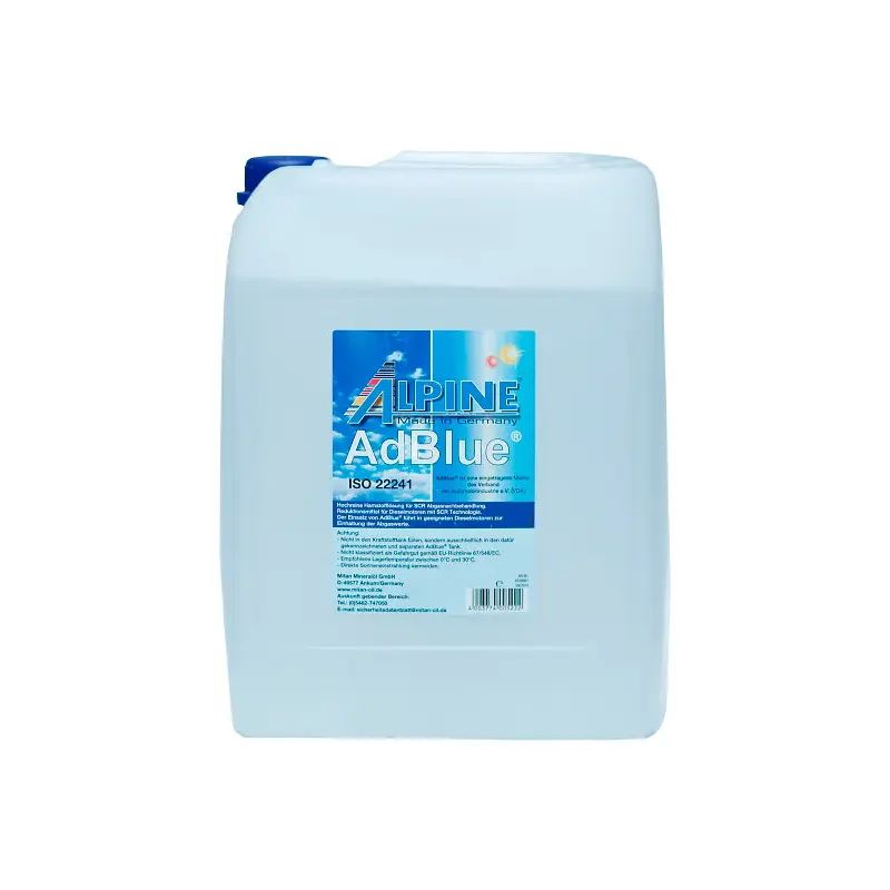 Реагент для зниження викидів оксидів азоту Alpine AdBlue 20л 9004-20