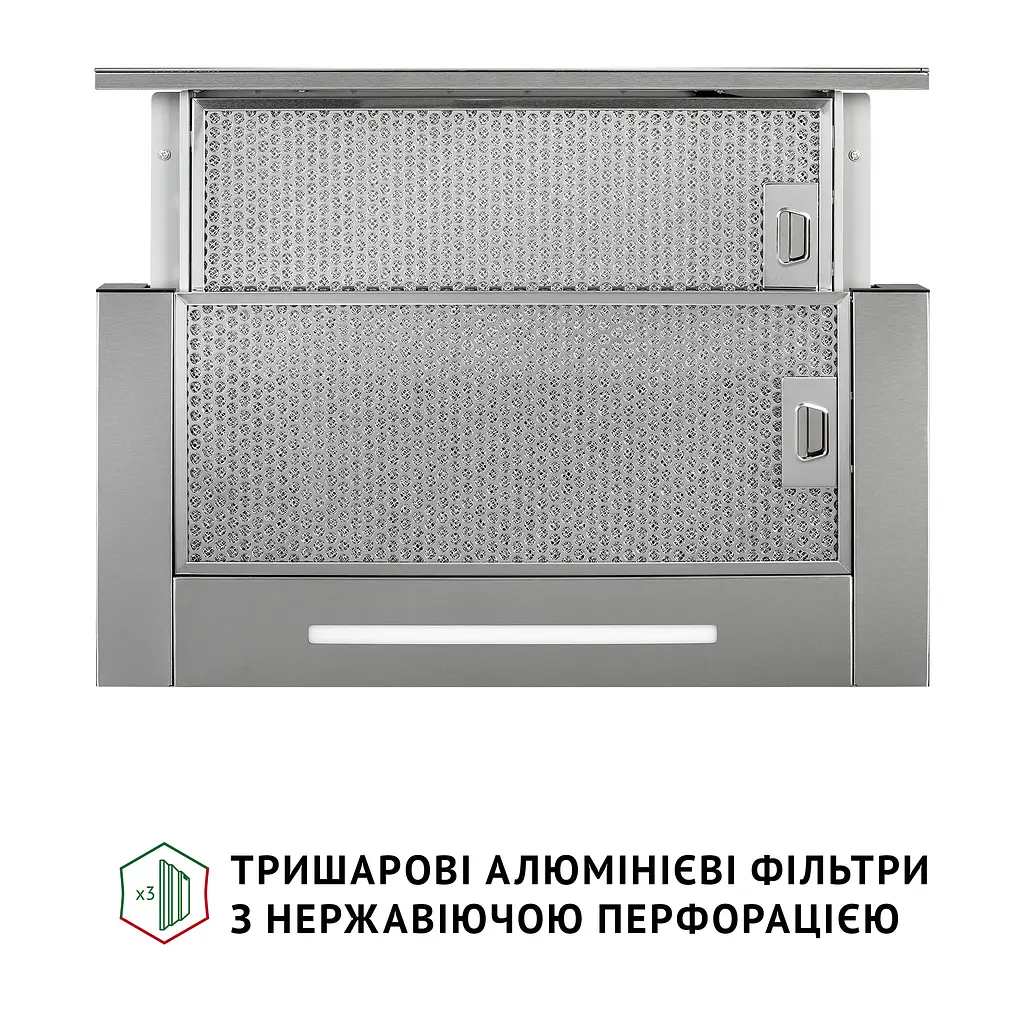 Витяжка телескопічна PERFELLI ISEO 6PWX INOX - фото 10