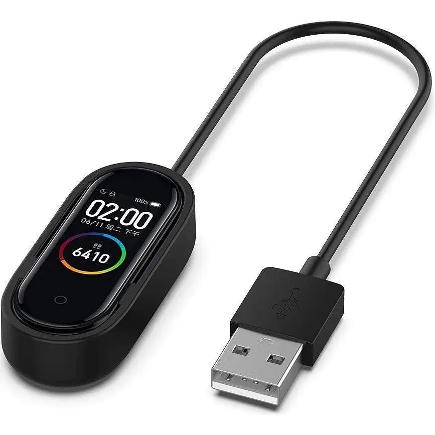 Зарядний кабель для фітнес-браслету Xiaomi Mi Band 4 USB Charger Cable - фото 2