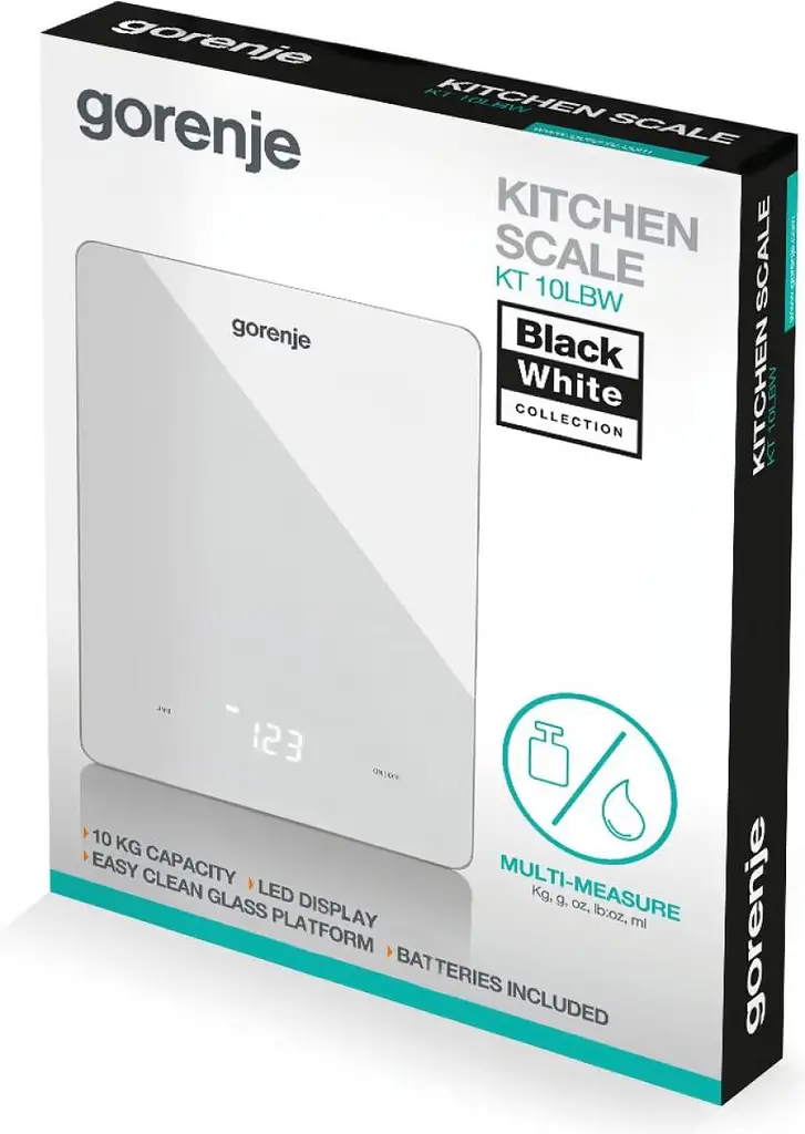 Весы кухонные Gorenje KT 10 LBW - фото 3