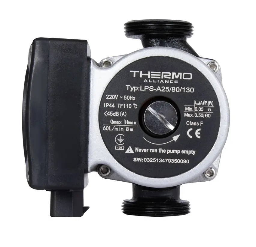 Циркуляционный насос Thermo Alliance LPS-А 25/80/130 энергосберегающий LPSA2580130 - фото 3
