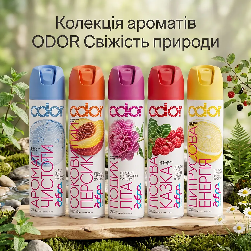 Освіжувач повітря Odor Подих літа 300 мл (4820086524254) - фото 6