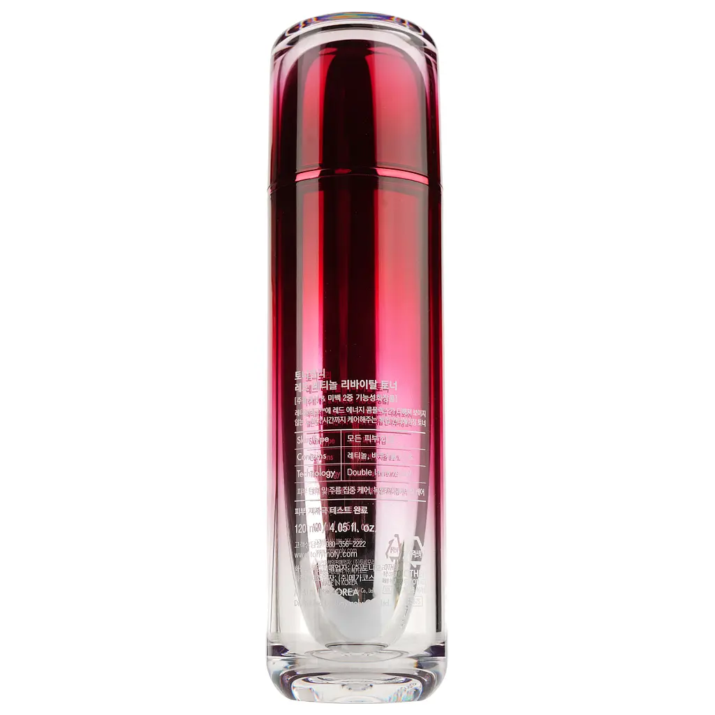 Тонер для лица Tony Moly Red Retinol Revital Toner, с ретинолом, 120 мл - фото 3