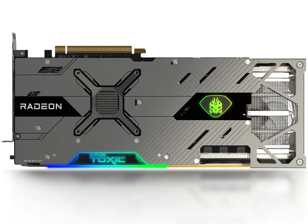 Відеокарта Sapphire AMD Radeon RX 6900 XT 16Gb Toxic Air Cooled (11308-11-20G) (11308-97-90G) (GDDR6, 256 bit, PCI-E v4.0 x16) FR - фото 4