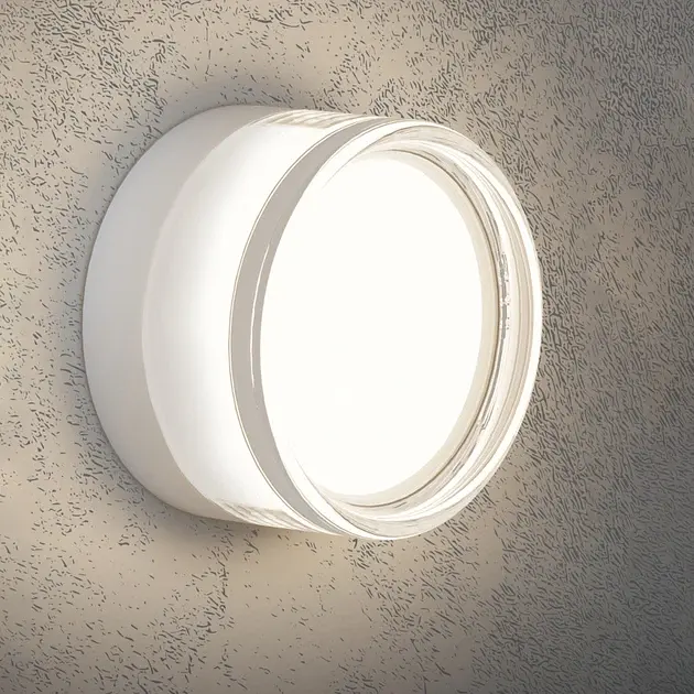 LED світильник Videx IP65 круглий BHD01 9W 2800-4000-6000K білий (VL-BHD01-09CWW) - фото 4