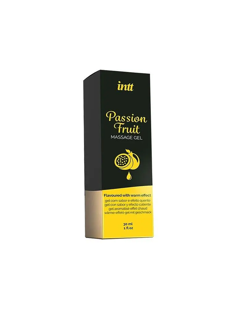 Гель для масажу - Intt Passion Fruit Massage Gel, 30 мл - фото 3