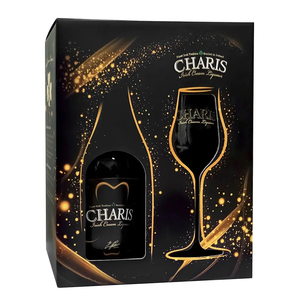 Набір Лікер Charis 0,7л 17% + бокал 135 мл - фото 5