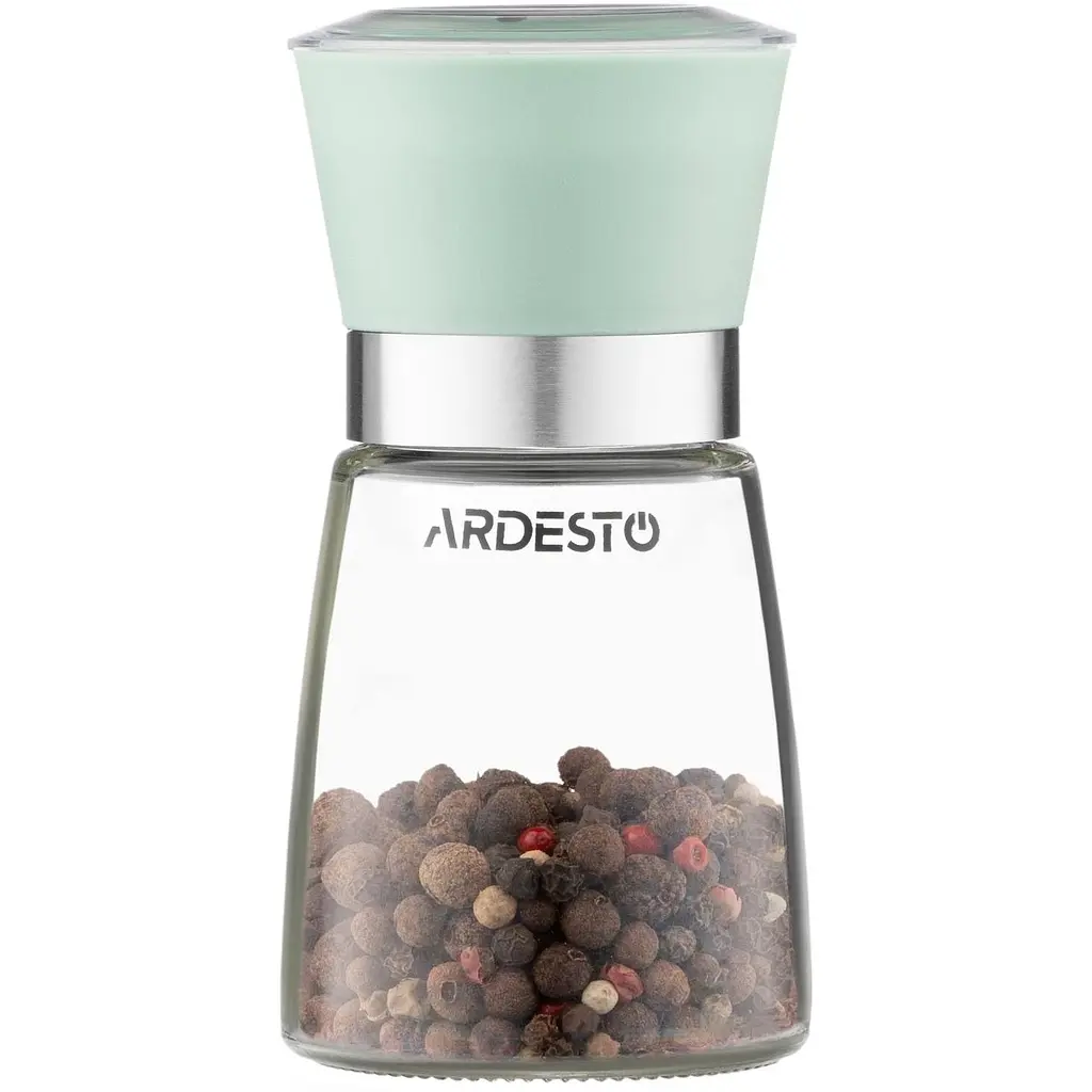 Мельница для соли и перца Ardesto Gemini, 13.7 см, зеленая (AR2101GR) - фото 2
