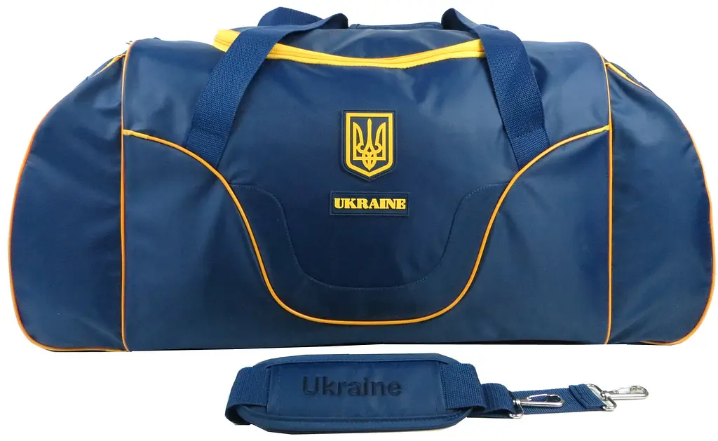 Велика дорожня спортивна сумка 80L Kharb C220L Синя - фото 3