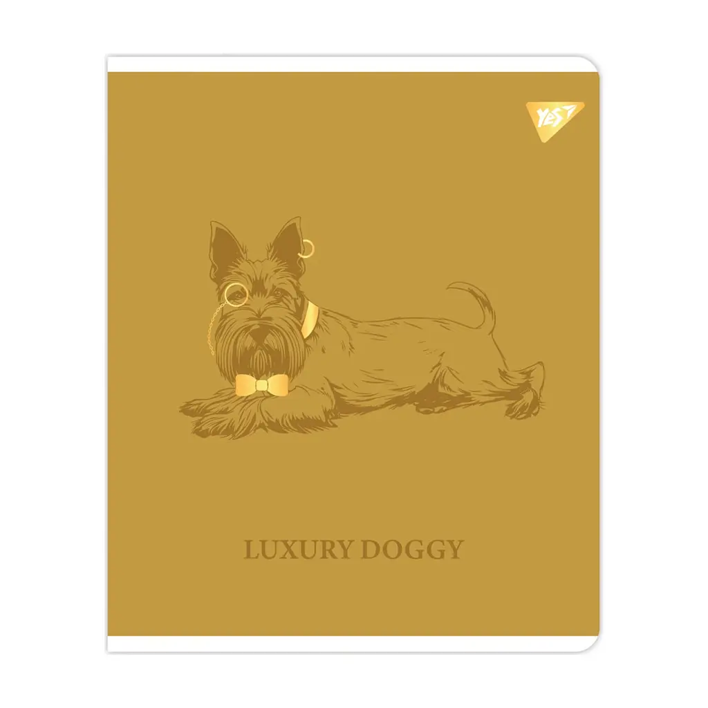 Зошит Yes Luxure doggy А5 18 аркушів клітинка (767520), в асортименті - фото 4