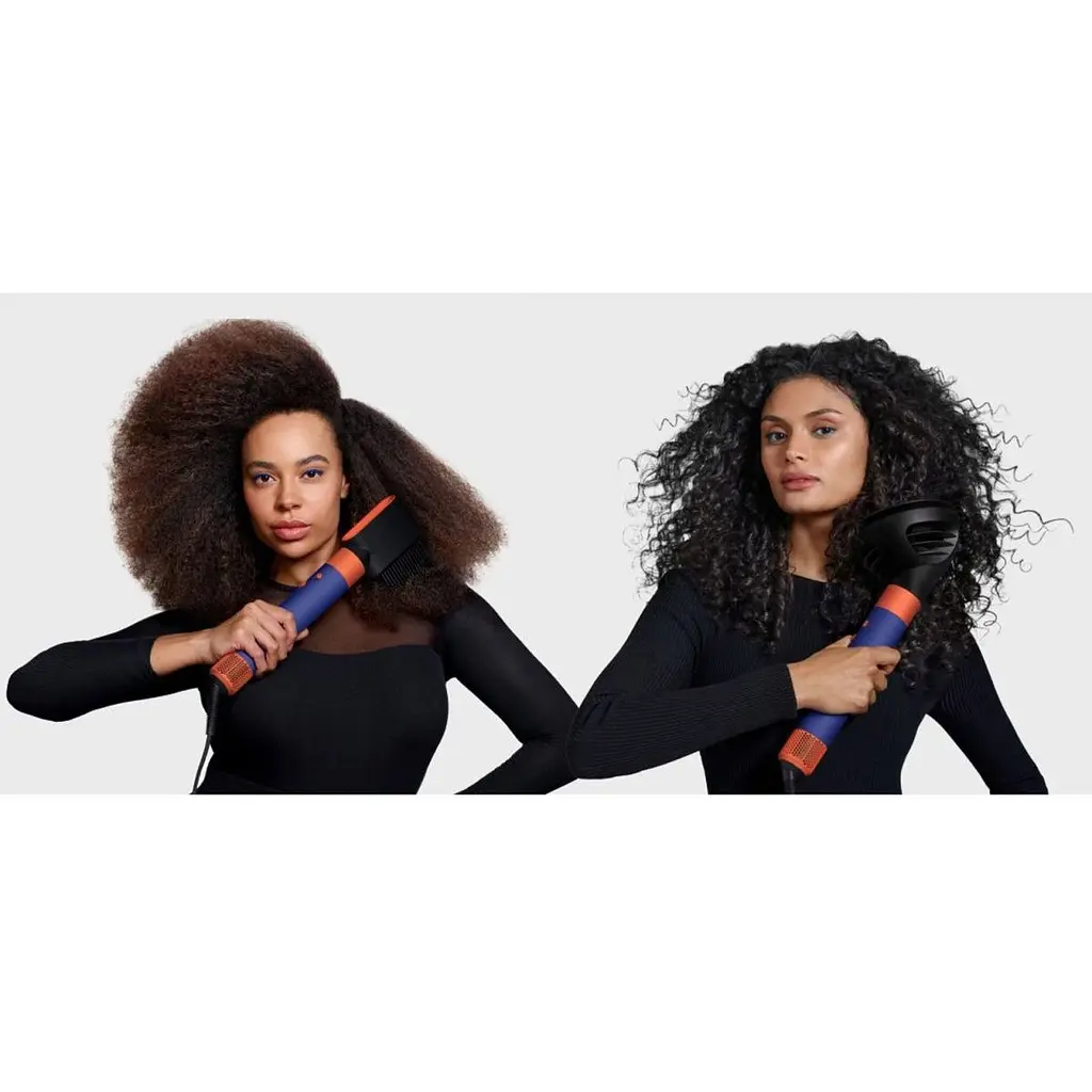 Фен-стайлер Dyson Airwrap Multi-Styler and Dryer Curly to Coily Vinca Blue/Topaz (533759-01) [124051] - фото 2