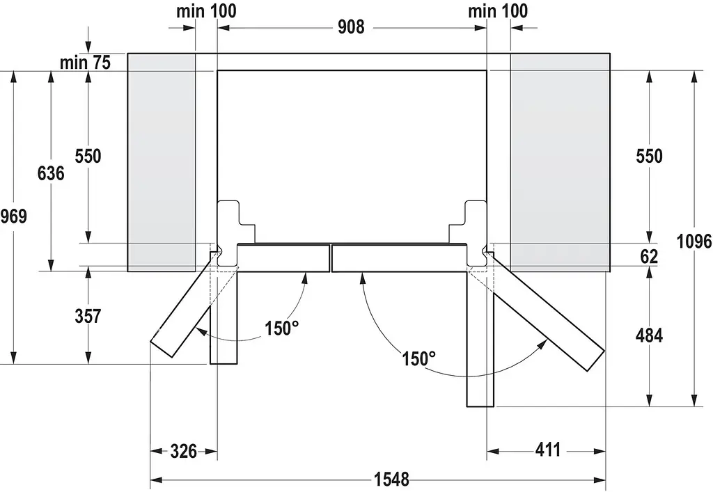 Холодильник SBS Gorenje NRS9181MX сріблястий (NRS9181MX) - фото 5
