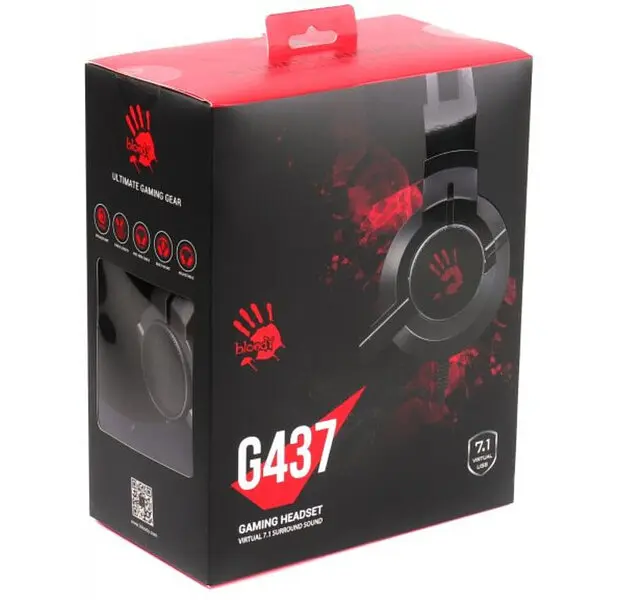 Навушники A4Tech Bloody G437 Black - фото 4