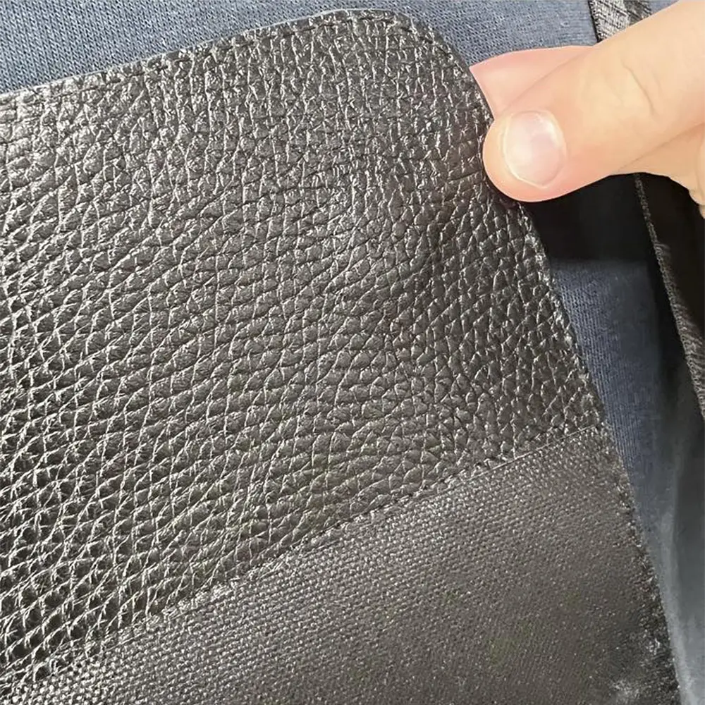 Сумка чоловіча шкіряна Handycover S248 чорна з клапаном - фото 9