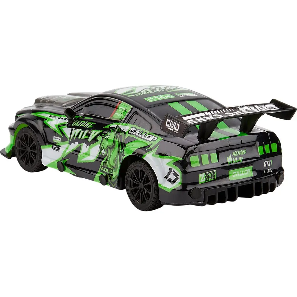 Машинка на радіокеруванні KS Drive Road Rebels 1:24 Green (18599OB) [113414] - фото 4