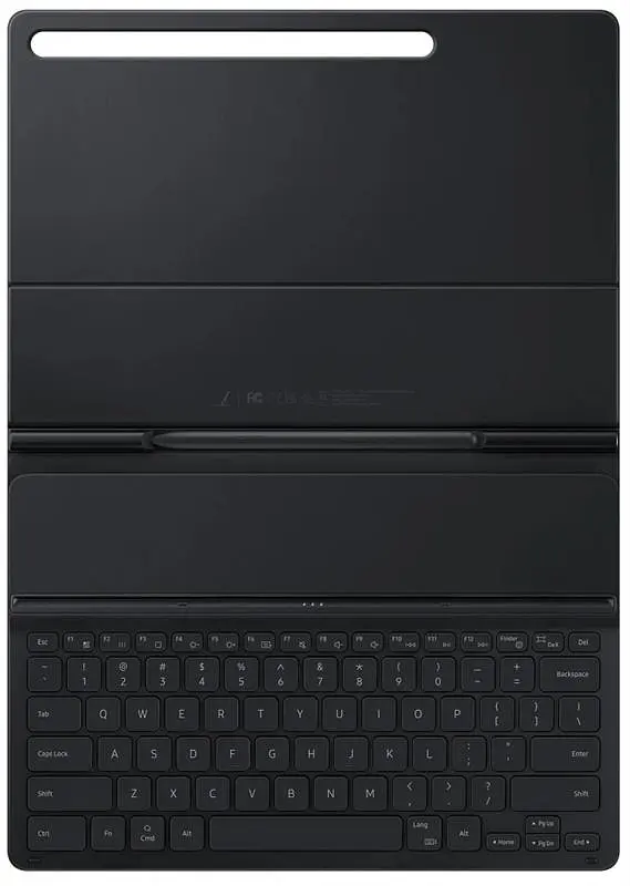 Чохол-клавіатура Samsung для Samsung Galaxy Tab S7 FE/Tab S7 Plus/S8 Plus Black (EF-DT730BBRGRU) - фото 3