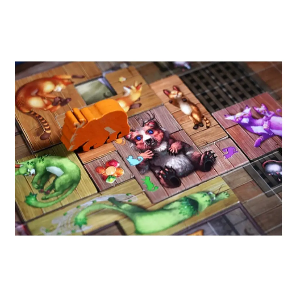 Настільна гра Geekach Games Острів котів: Кошенята і звірята (The Isle of Cats: Kittens + Beasts), українська (GKCH045OKK) - фото 4