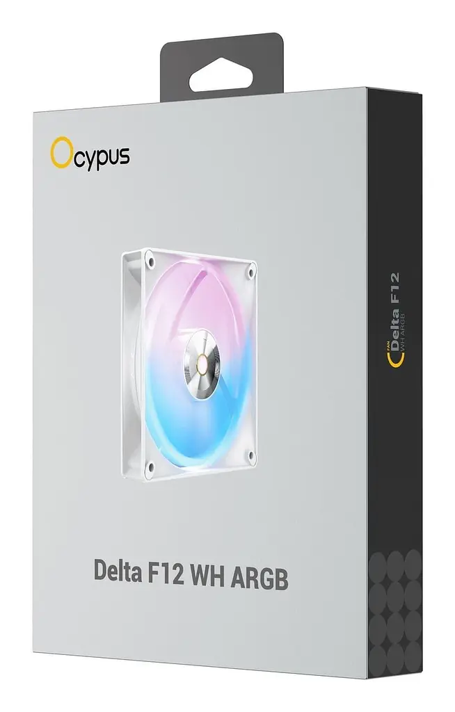 Вентилятор Ocypus DELTA F12 ARGB White (DELTA-F12-WH1AM00X-GL) - фото 7