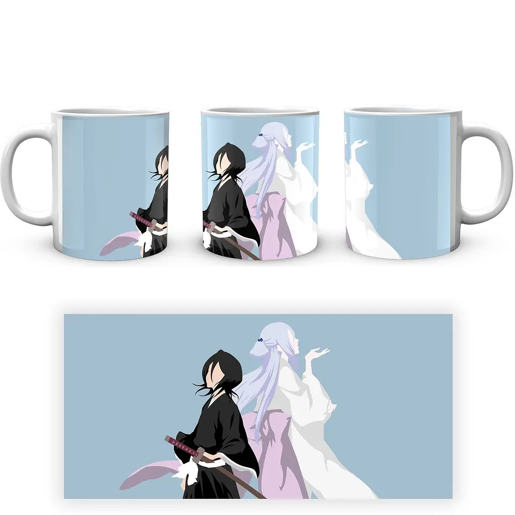 Кружка GeekLand Блещ Bleach Рукия Кучики BL.02.040 330 мл белая - фото 3