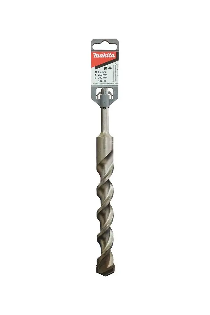 Бур для перфоратора SDS-PLUS T.C.T. 25 x 250 мм Makita P-02749 - фото 3