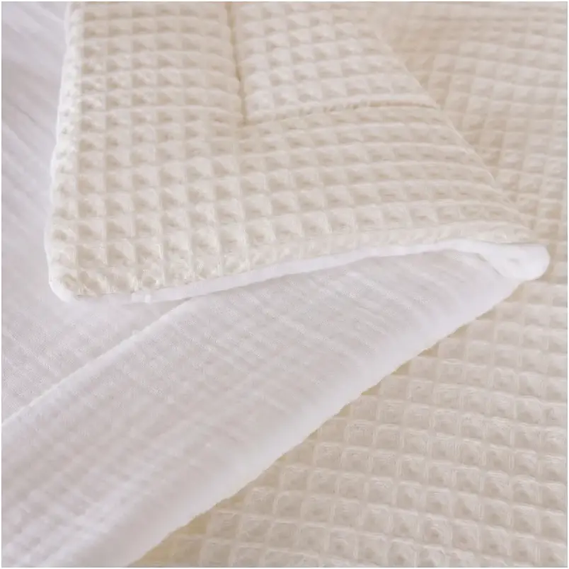 Плед дитячий MirSon Pure Waffle White 110х140 см (2200013891857) - фото 2
