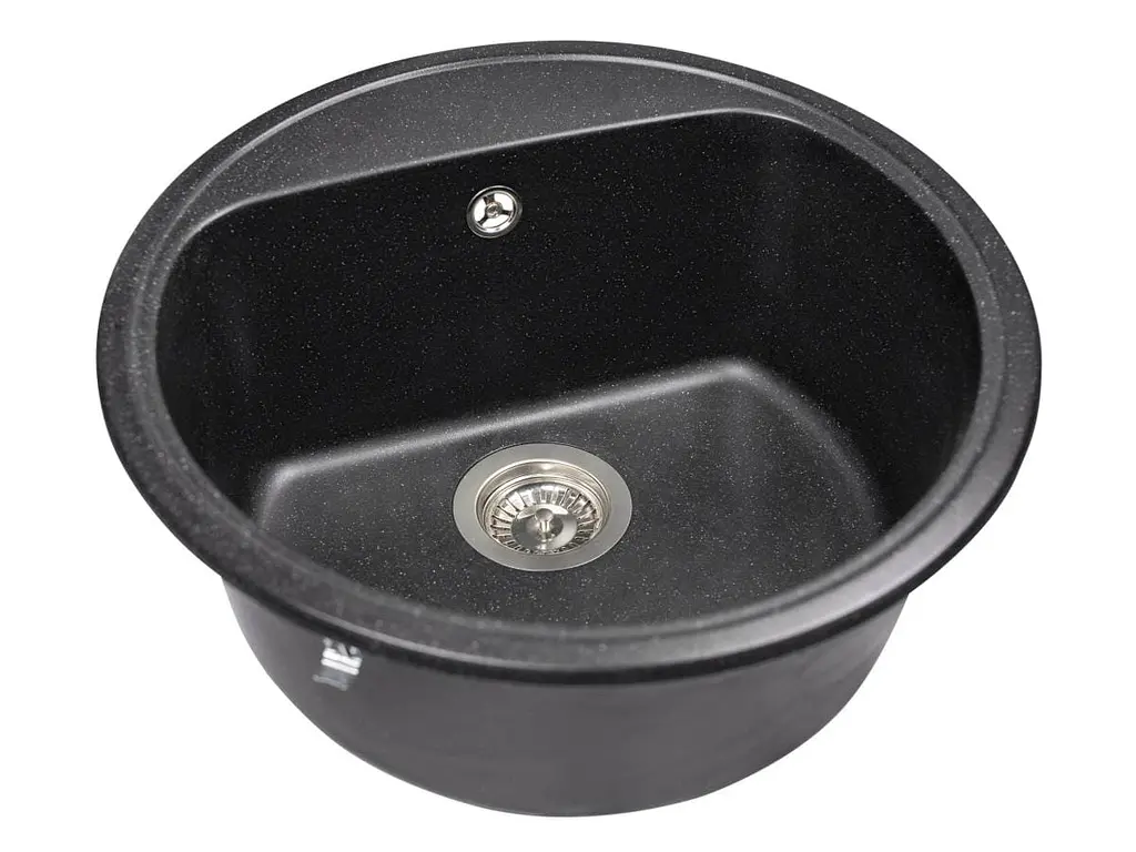 Кухонна мийка Miraggio MALIBU black (0002258) Граніт, Врізна, Чорний - фото 3