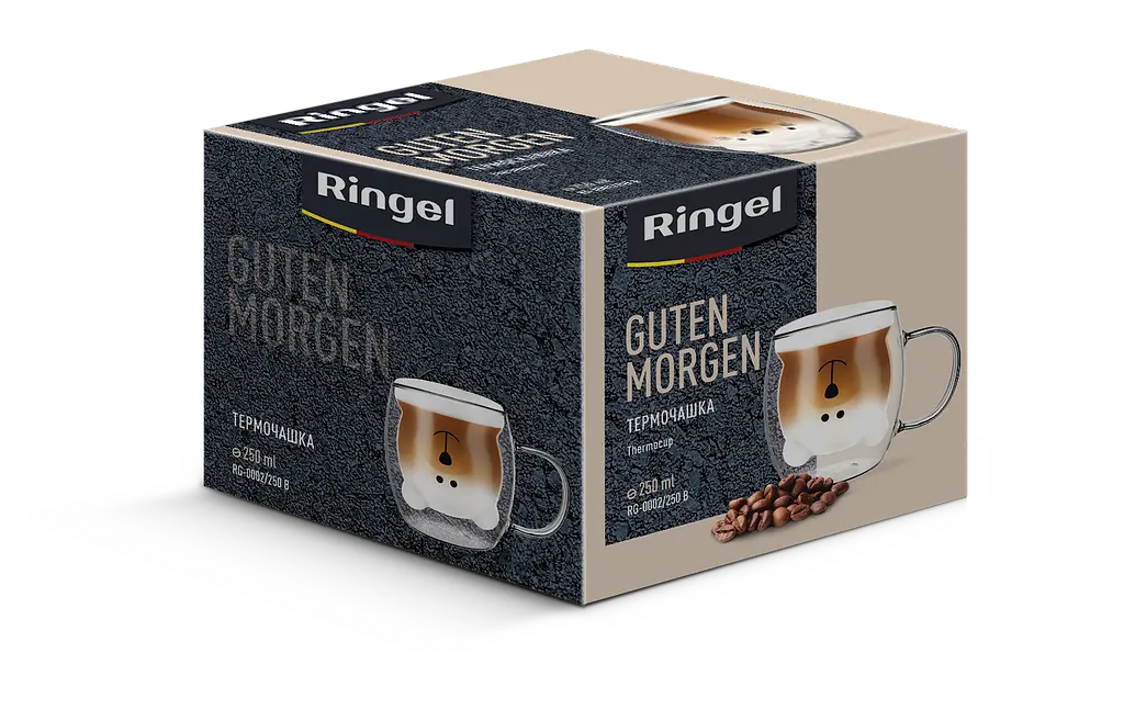 Чашка с двойной стенкой Guten Morgen, 250 мл Ringel kuh0015876 - фото 2
