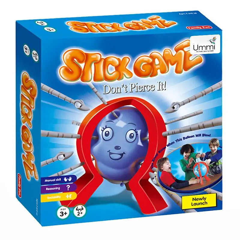 Настільна інтерактивна гра Ummi 707-51 Boom Boom Balloon Stick Game Red - фото 2