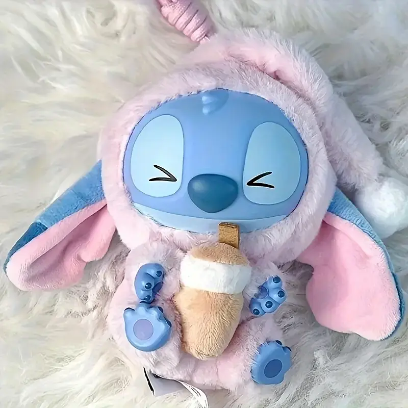 Брелок Стіч Labubu 15 см у коробці-сюрпризі Eat Something Before Sleep - фото 2